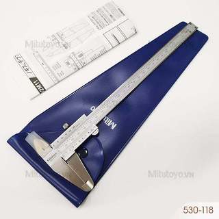 Thước cặp cơ khí Mitutoyo 530-118 (0-200mm/8'') Chính hãng Mitutoyo