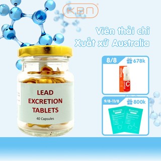Viên thải chì úc - viên thải độc tố, trắng da, mờ nám