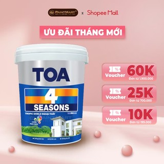 Sơn nước ngoại thất TOA 4 Seasons Tropic Shield 1 lít