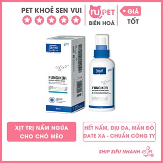 Xịt nấm ngứa cho chó mèo Fungikur hộp 50ml