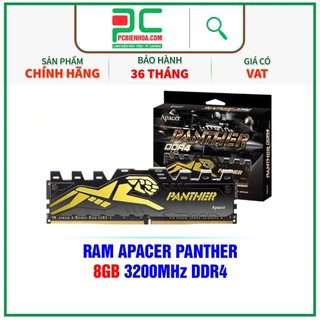 [Mã SPHACL7 giảm 6% đơn 1TR2] RAM APACER PANTHER TẢN NHIỆT 8GB 3200MHZ DDR4