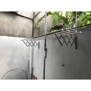 [Khoảng cách 2 thanh 20cm] Giàn phơi thông minh inox dài 2m, 1m5 phi 22. Giá phơi quần áo thông minh