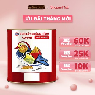 Sơn lót chống rỉ toa mandarin duck con vịt 800ml