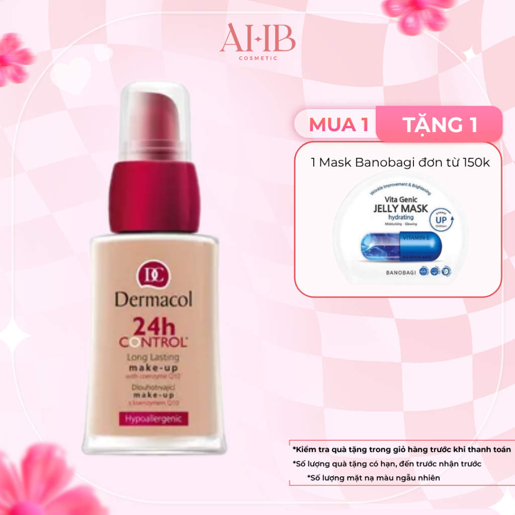 Kem Nền Dermacol 24h Control Make-Up 30ml