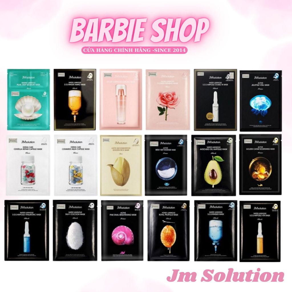 MẶT NẠ JM SOLUTION NGUYÊN HỘP 10 MIẾNG