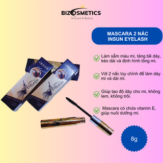 Mascara hai nấc cao cấp Insun Eyelash chính hãng 8g
