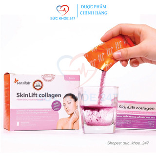 SkinLift Collagen 15 Gói/Hộp - Đánh Thức Làn Da & Tự Tin Tỏa Sáng, Làm Chậm Quá Trình Lão Hóa Da