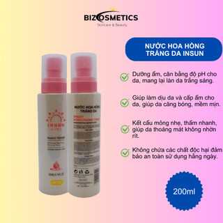 Nước hoa hồng trắng da Insun chính hãng Marado 200ml
