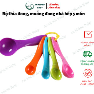 Bộ thìa đong, muỗng đong nhà bếp 5 món