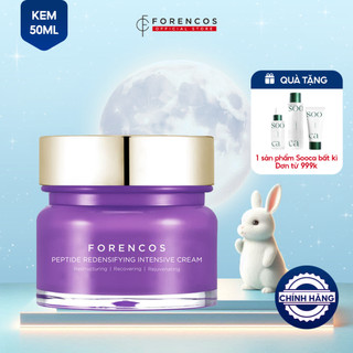 Kem dưỡng trắng da FORENCOS PEPTIDE REDENSIFYING INTENSIVE Cream (Ban đêm) size 50ml