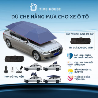 Ô che xe ô tô thông minh, ô bạt che nắng mưa xe hơi, cách nhiệt, chống nắng, chống tia UV, phiên bản 4.2m và 4.6m