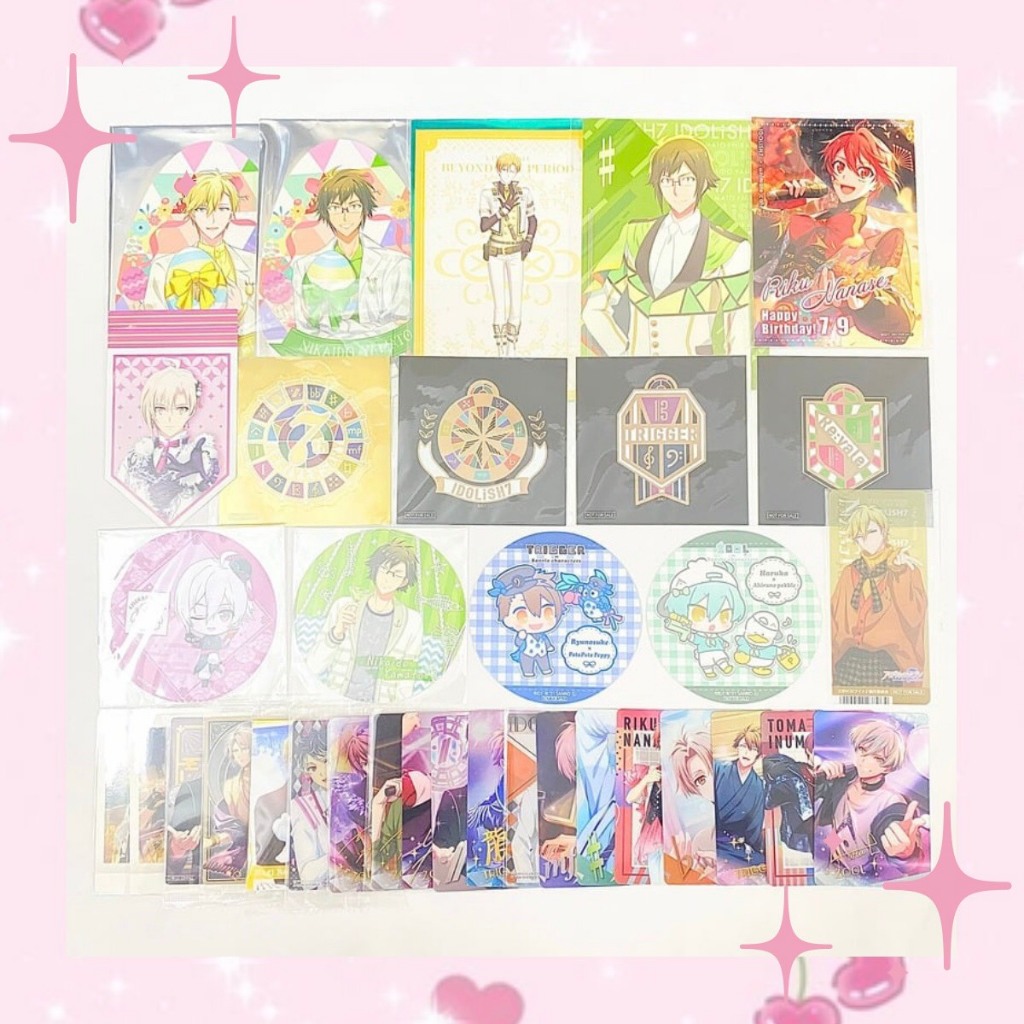 [ĐỌC KĨ MÔ TẢ] Card/ Pc/ Coas Chính Hãng Idolish7 (ID7)