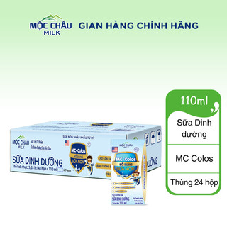 24 hộp Sữa tươi tiệt trùng MC Colos Mộc Châu Milk