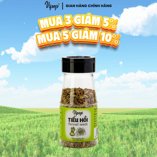 Tiểu Hồi Tự Nhiên Vipep Hũ Nhựa 40g - Gia vị Vipep