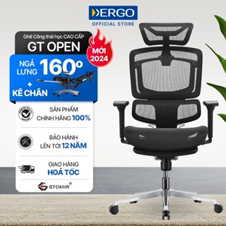 Ghế Công thái học Ergonomic GT Open (with Footrest)