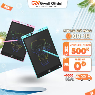Bảng vẽ điện tử GODWELL bảng viết tự xóa thông minh cho bé màn hình LCD
