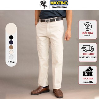 Quần KaKi Nam Công Sở Topmax, Chất Vải Co Giãn, Form Suông Đứng Cao Cấp Hàng Hiệu Phong Cách Lịch
