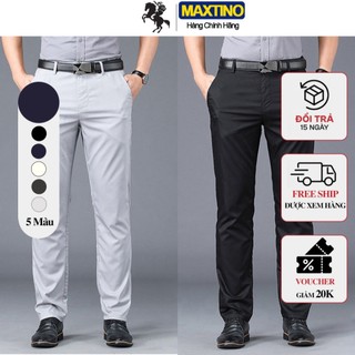Combo quần kaki hàn quốc topmax, quần nam phom regular siêu đẹp,mềm mịn, vải co giãn
