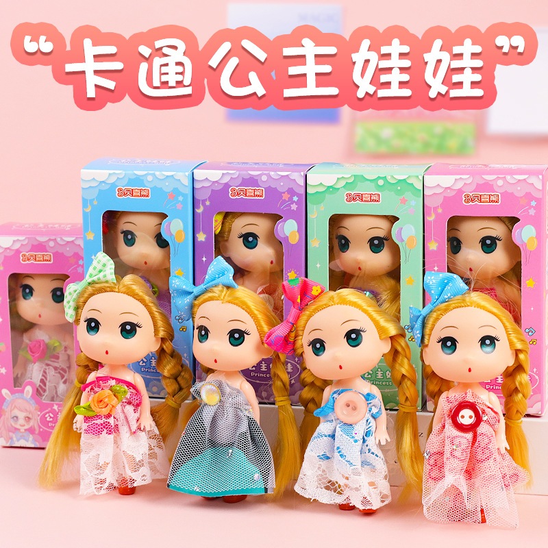 Búp bê barbie có khớp giá rẻ,đồ chơi cho bé gái phát triển trí tuệ, quà tặng búp bê cho bé giá rẻ