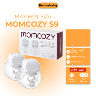 Máy hút sữa không dây MOMCOZY S9 PRO thêm chức năng matxa, kích sữa, thiết kế nhỏ gọn, lực hút mạnh BH 1 năm