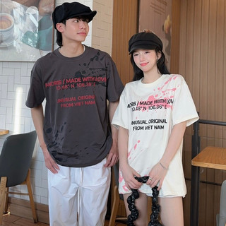 Áo thun Unisex AMORIS " PAINT-DROP "