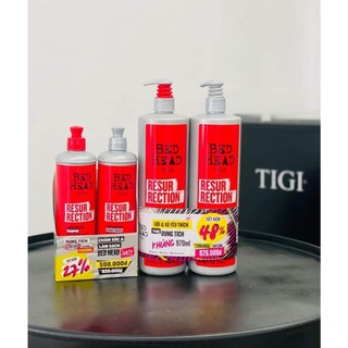 DẦU GỘI VÀ XẢ TÁI SINH TIGI BEDHEAD RESURRECTION LEVEL 3 600ml 970ml