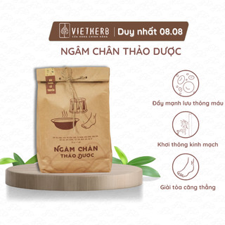 Ngâm chân thảo dược VIETHERB 7 gói 50gr, giúp kích thích tuần hoàn máu