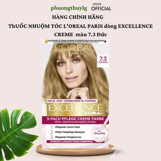(HÀNG ĐỨC)ThUỐC NHUỘM TÓC SỐ 7.3 L’OREAL PARIS dòng EXCELLENCE CREME