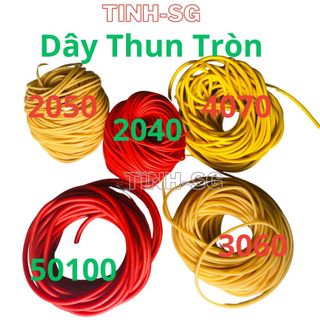 DÂY THUN TRÒN CAO SU 2040,2050,3060 ,4070,10 li | TẬP THẾ THAO