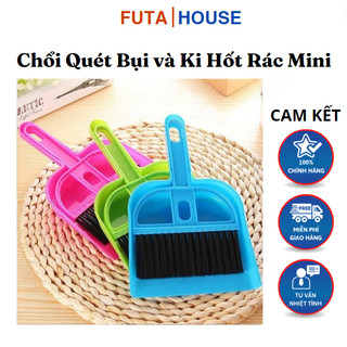 Chổi quét bụi và ki hốt rác mini