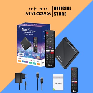 Android TV98 ATV Pro Smart TV Box 16G+256GB,Có chức năng Bluetooth,Cài đặt sẵn monstertv,smarttube,SportsTV,Youtube...