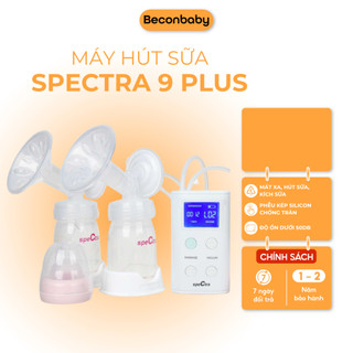 Máy hút sữa Spectra 9 Plus, máy vắt sữa điện đôi chính hãng hàn quốc