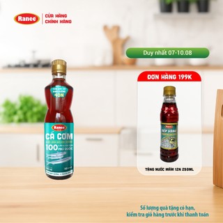 Nước mắm nhĩ dinh dưỡng Ranee cá cơm 40N 500ml