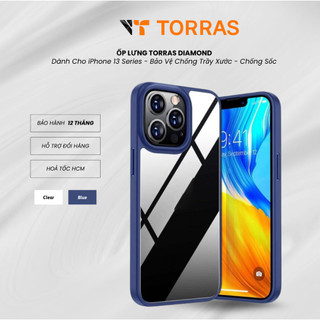 [Hoả Tốc HCM] Ốp Lưng Torras Diamond Cho Iphone 13/ 13 Pro/ 13 Pro Max Bảo Vệ Chống Trầy Xước, Chống Sốc