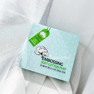 Bông tẩy trang Embossing 520 miếng/ 300 miếng Hàn Quốc made in Korea
