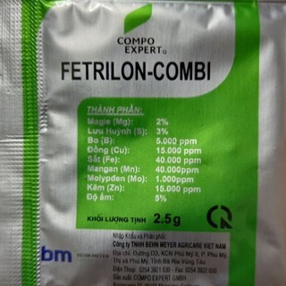 Phân Bón Lá FETRILON 2.5g - Chống Vàng Lá