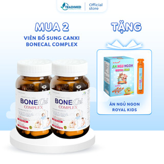 Viên uống bổ sung canxi BoneCal Complex hộp 30 viên - Hỗ trợ phát triển chiều cao, giảm nguy cơ còi xương
