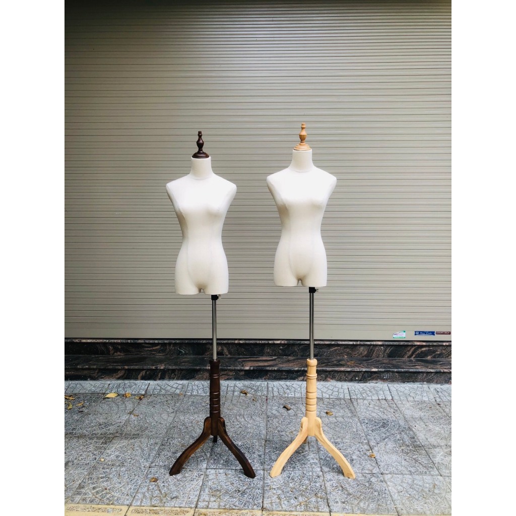 Manocanh Nữ Không Tay Chân Gỗ, Ma nơ canh Nữ Bán Thân Cho Shop Thời Trang