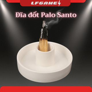 Đĩa đốt gỗ Palo Santo lư xông xô thơm Sage Cedar Gỗ trắc xanh Dùng Xông Phòng Thanh Tẩy Không Gian, Tarot, Thiền Định