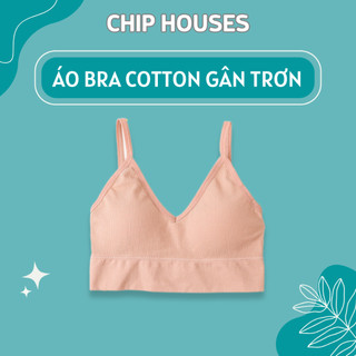 Áo Bra Cotton Khoét Lưng Mút Mỏng, Áo Ngực Nữ chữ U hở lưng không gọng nâng ngực AN367