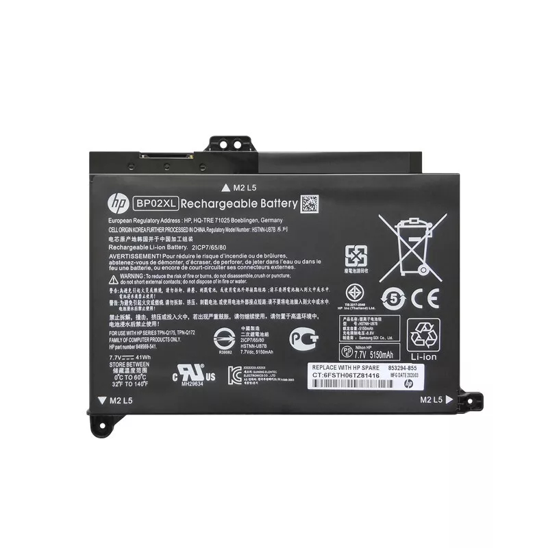 ⚡ Pin Battery Laptop HP Pavilion 15-AU BP02XL originals