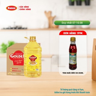 Thùng dầu ăn Ranee Golden 5 lít
