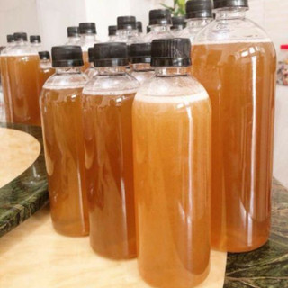 20 chai nhựa 1 lít suông trong suốt dày dặn fi 28