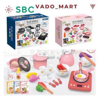Đồ Chơi Nấu Ăn 36 Món Cho Bé Trai Và Gái Mẫu Mới