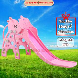 Đồ chơi cầu trượt cho bé, cầu trượt Khủng Long, cho bé 1-5 tuổi, SUNO