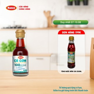 Nước mắm nhĩ dinh dưỡng Ranee cá cơm 60N 60ml