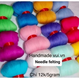 Len chọc giá sỉ 12k/5gram và phụ kiện chọc len