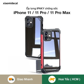 Ốp lưng IPAKY iPhone 11 / 11 Pro / 11 Pro Max mặt lưng trong, chống sốc