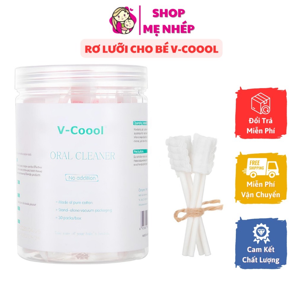 Rơ lưỡi thần thánh cho bé V-Coool (Hộp 30 chiếc)