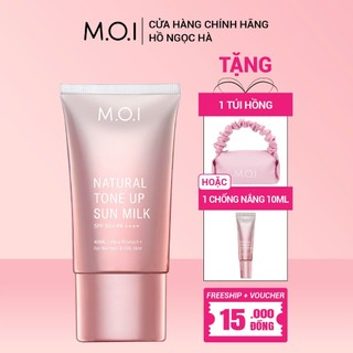[TẶNG QUÀ] Kem chống nắng Nâng tông M.O.I Natural Tone Up Sun Milk 40ml